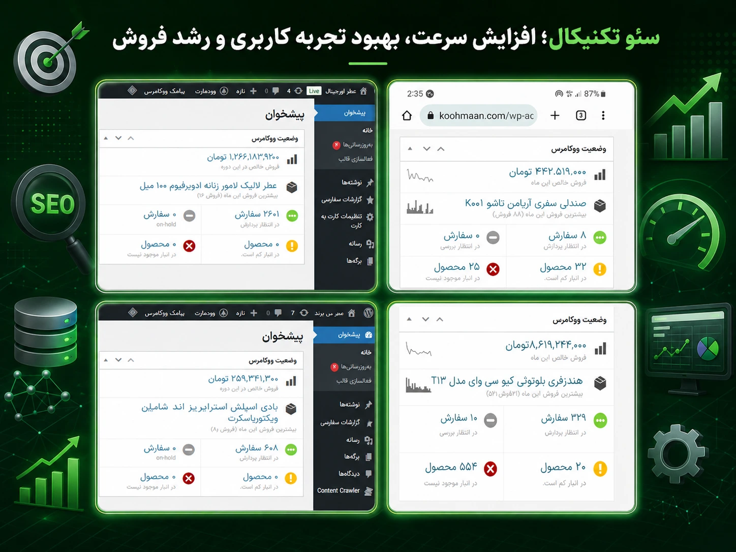 خدمات سئو تکنیکال وردپرس خدمات سئو تکنیکال وردپرس